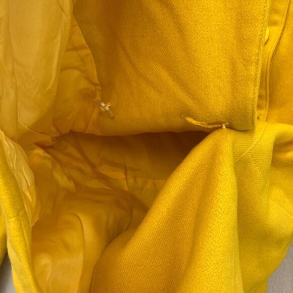 Vintage Yeohlee New York Wool Blazer Jacket Womens Size 6 Yellow USA Old Money - Picture 13 of 16